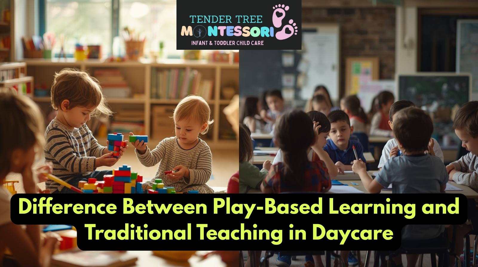Montessori daycare near me play-based learning environment
